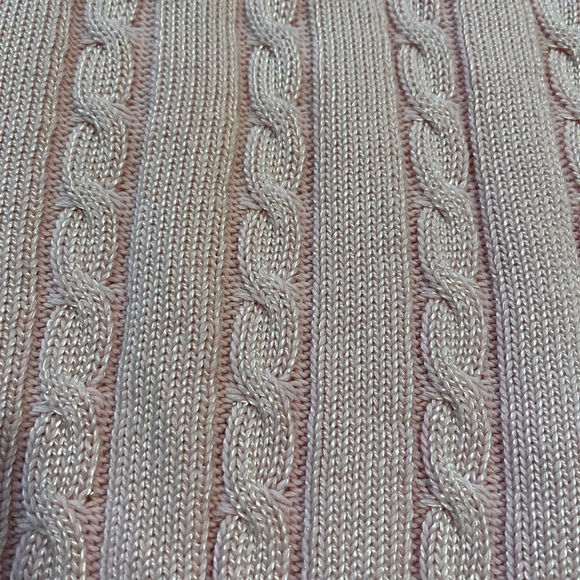 Vintage United Colors Benetton Cable Knit Mock Neck Sweater Vest - Picture 6 of 6